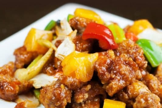 Poulet aux ananas / Pineapple Chicken 菠罗鸡