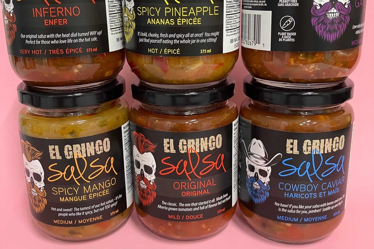 El Gringo Salsa: Cowboy Caviar: Salsa with beans & corn (375ml)