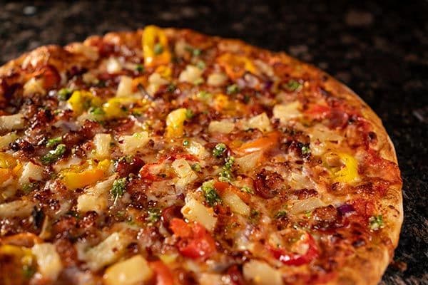Medium Hot Hawaiian Pizza