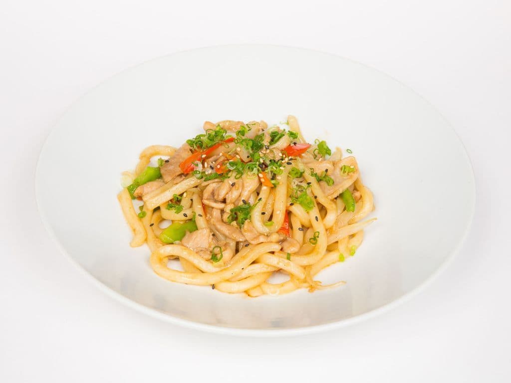 Chicken Fried Udon**