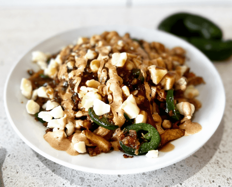Poutine with Jalapeno