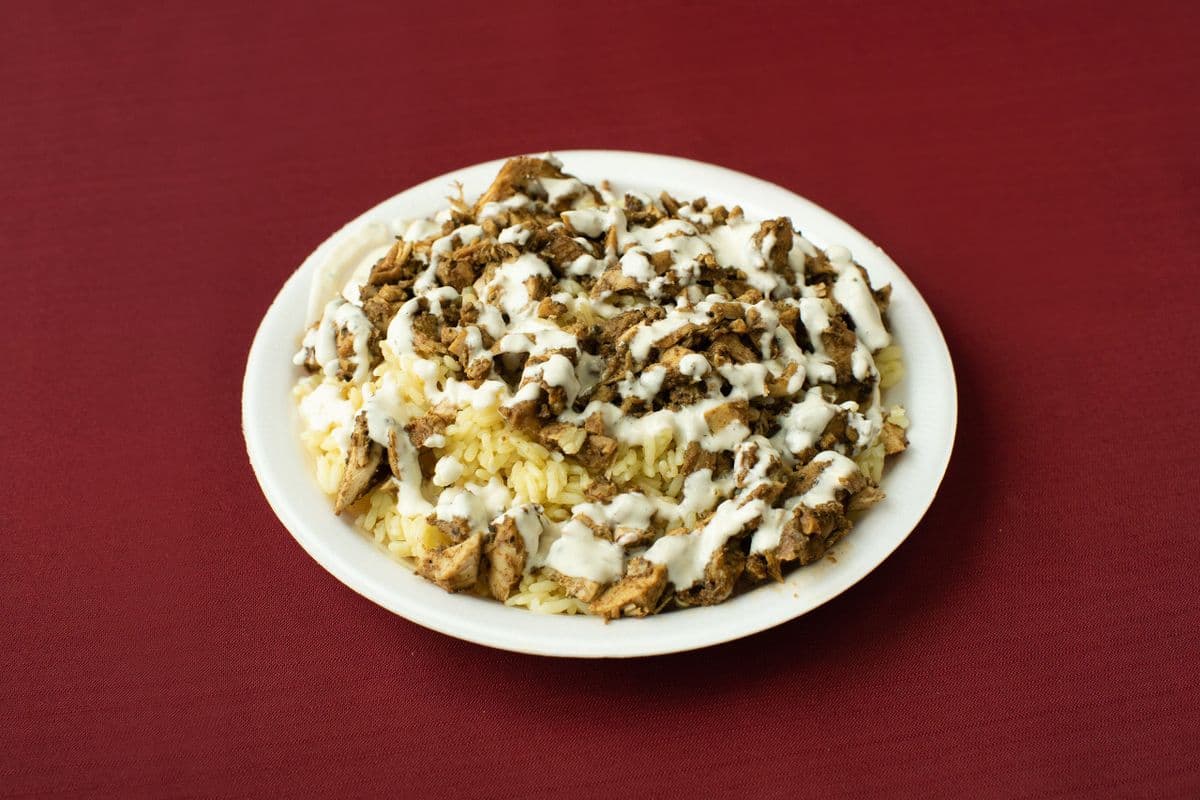 Chicken Shawarma on Rice