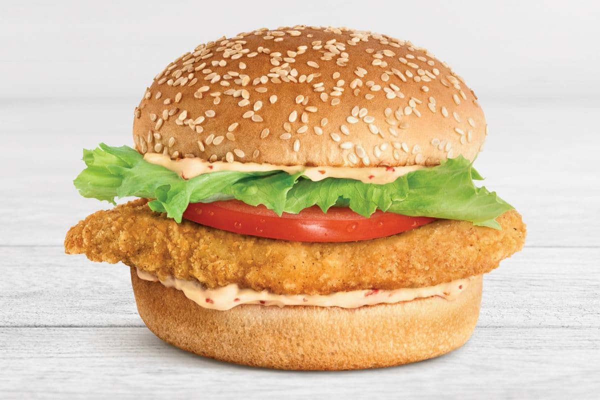 Burger au poulet Habanero piquant / Spicy Habanero Chicken Burger