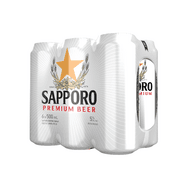 Sapporo (6 Can x 500 mL)
