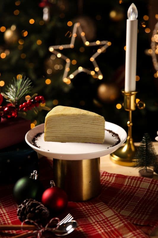 CC4. Exotic Durian Crepe Cake