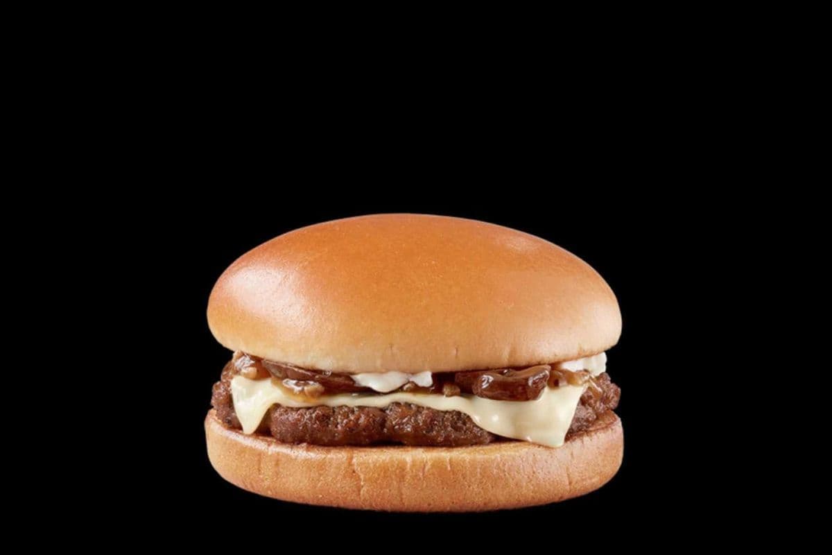 Mushroom Cheeseburger Single
