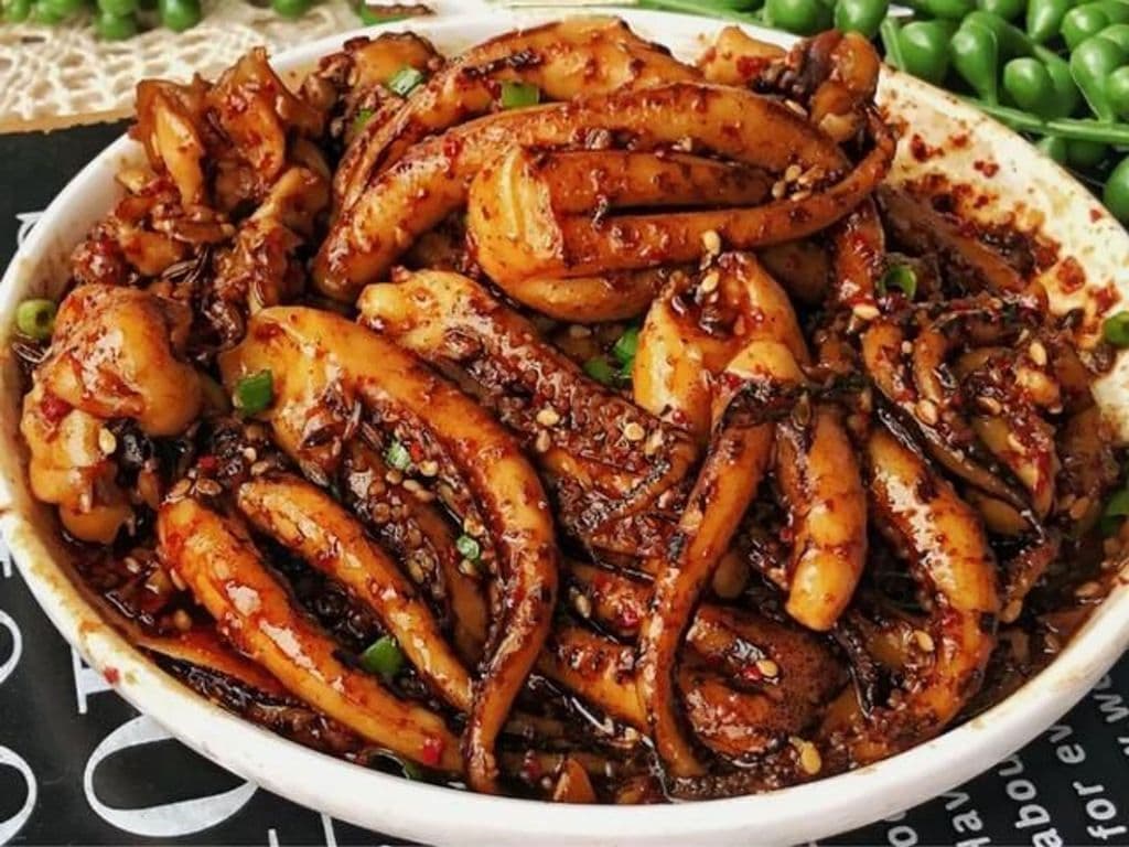 Curry Squid 咖哩魷魚