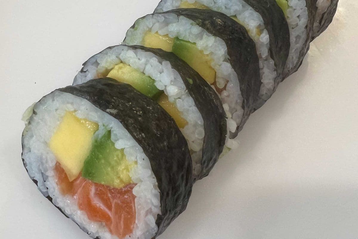 Salmon Mango and Avocado Roll