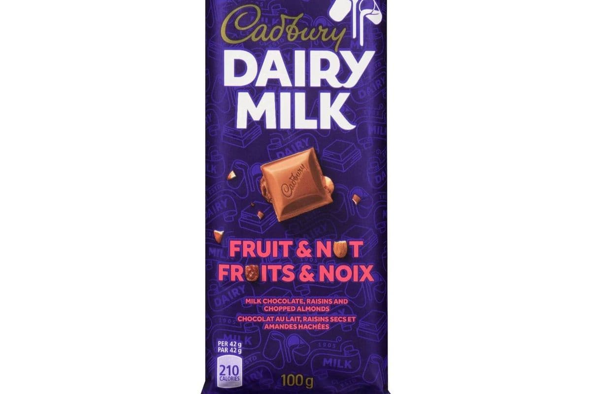 Dairy Milk Fruit & Nut (100 g)