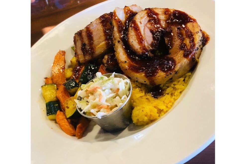 Bourbon Glaze Pork Belly App