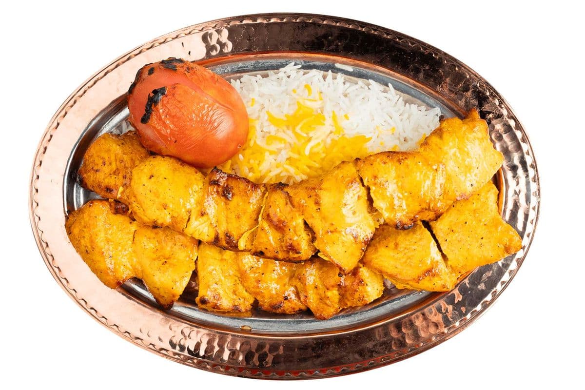 Double Chicken Joojeh Kabob