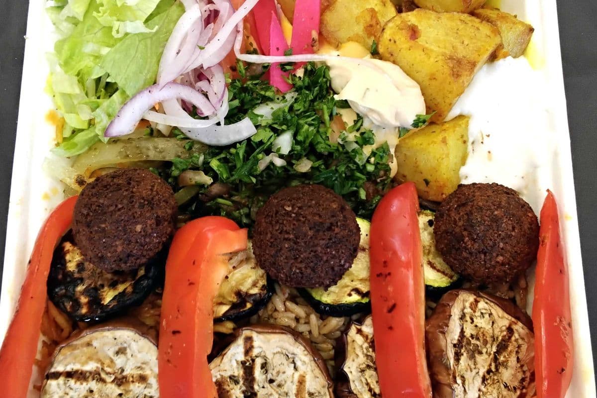 Grilled Vegetarian Platter (V)