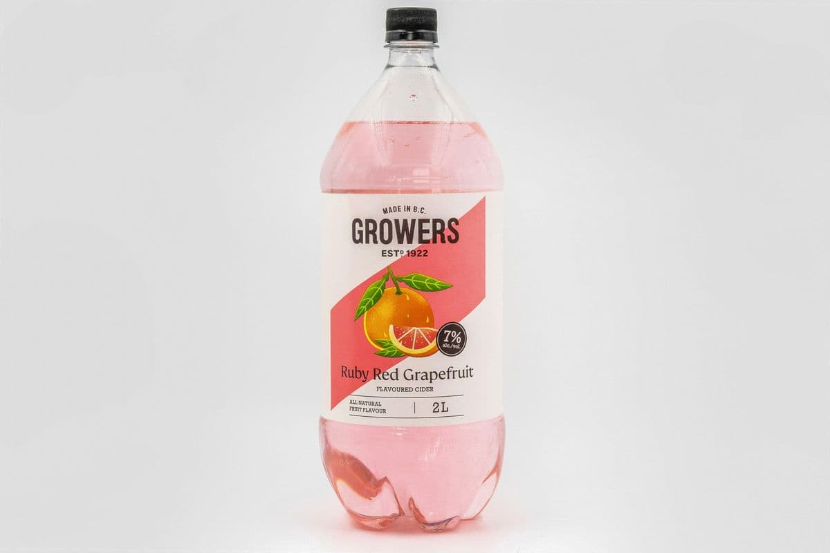 Growers Grapefruit Cider 2LT (1 x 2 L)