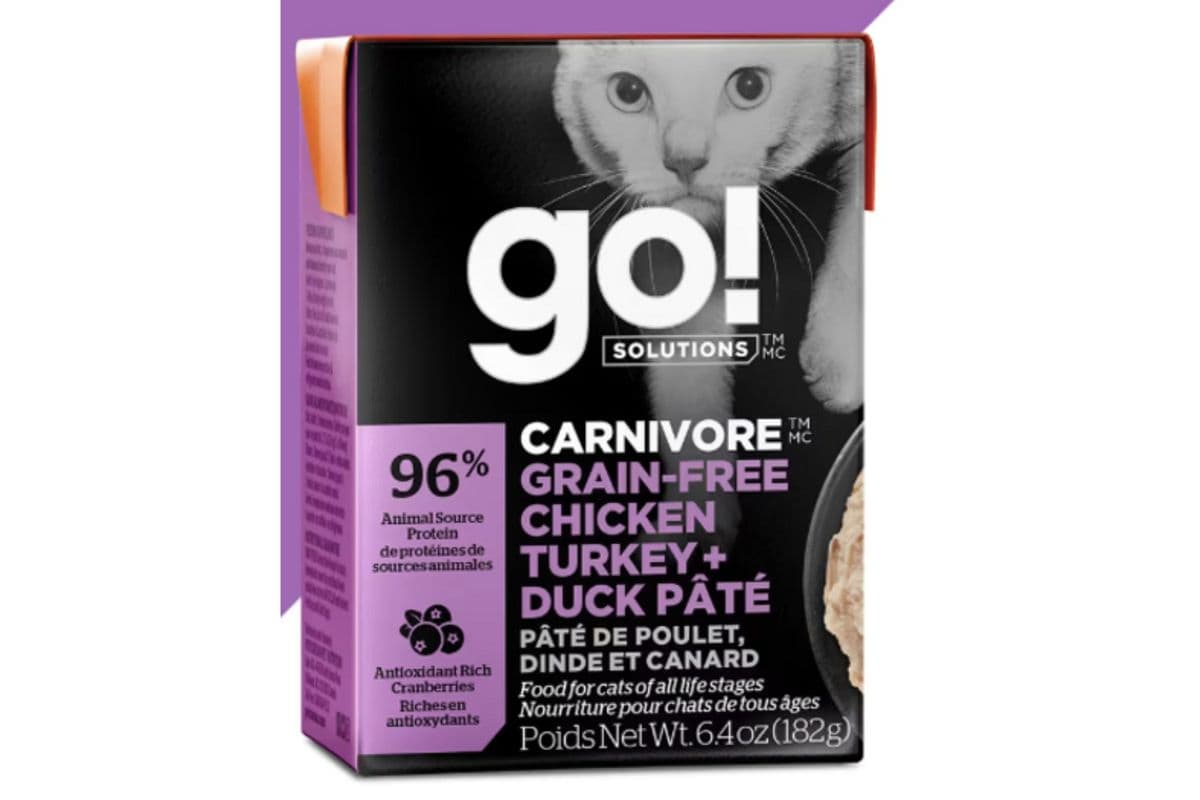 Go! Solutions Carnivore - GF Chicken, Turkey + Duck Pâté Cat (6.4 Oz)