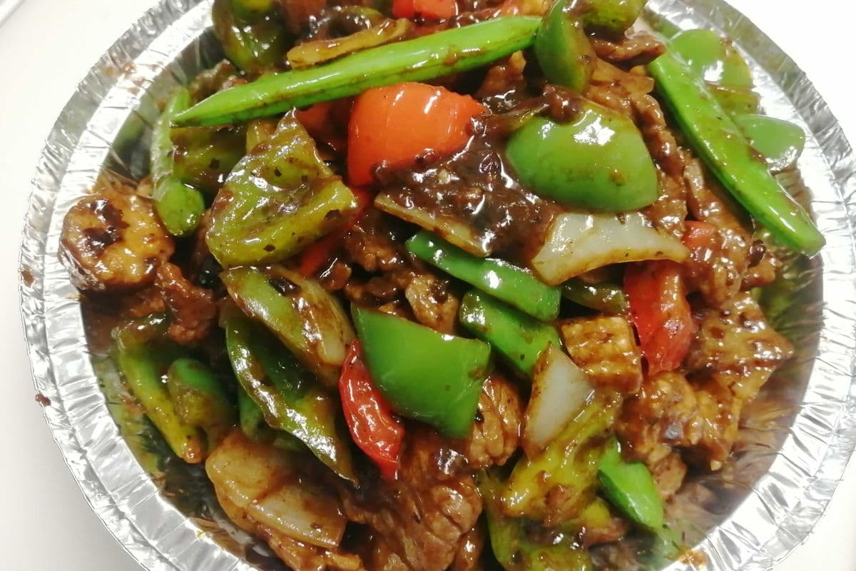 B50. Beef with Black Bean Sauce