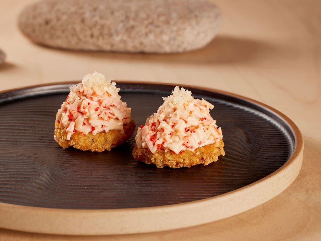 Mini Crab Pizza (4pcs)