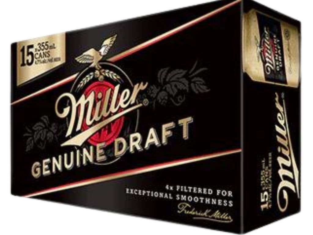 Miller Genuine Draft (15x355ml)