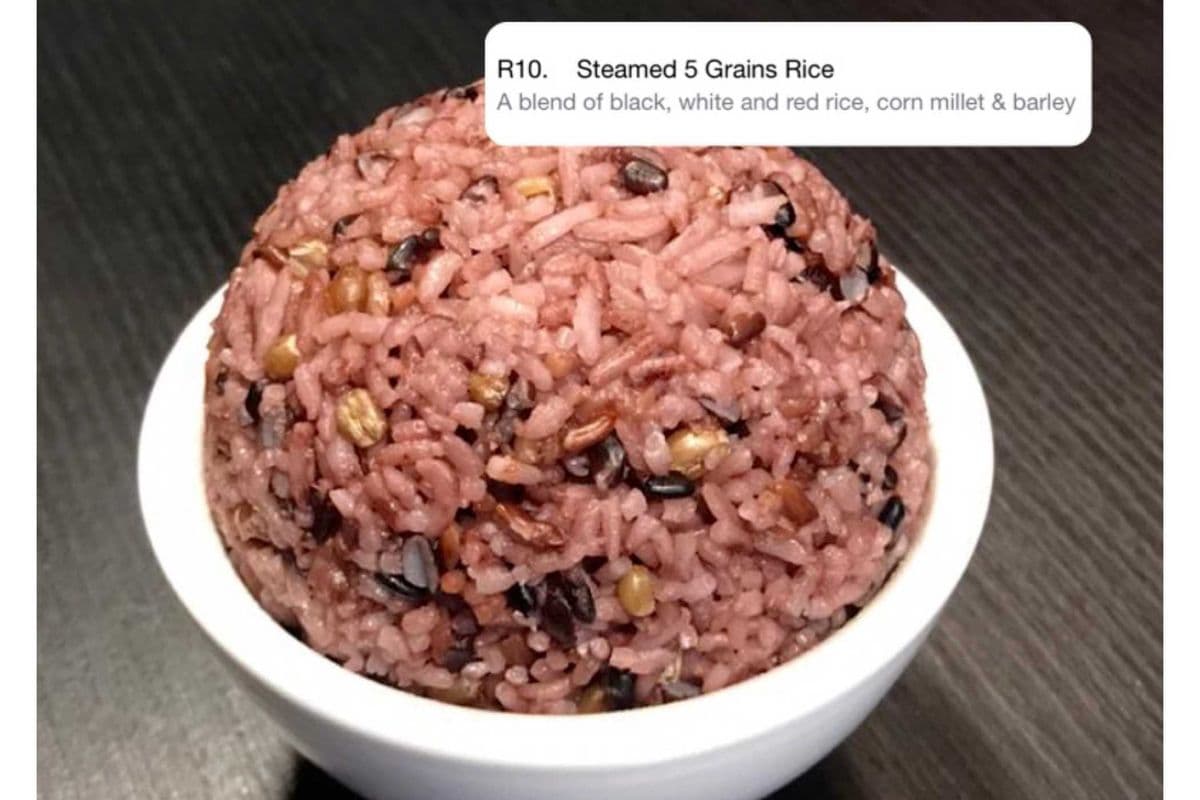 R10. Steamed Five Grains Rice