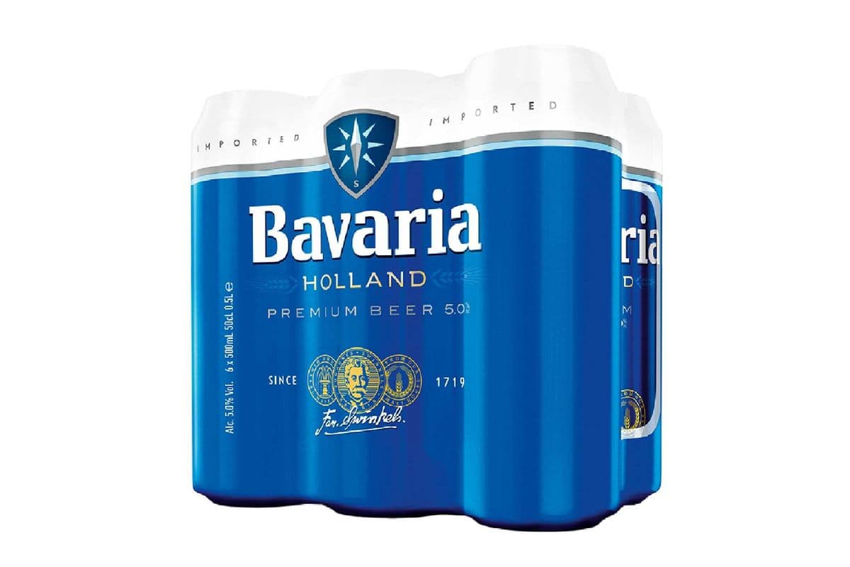 Bavaria Original Beer 6 Cans (6 x 500ml)