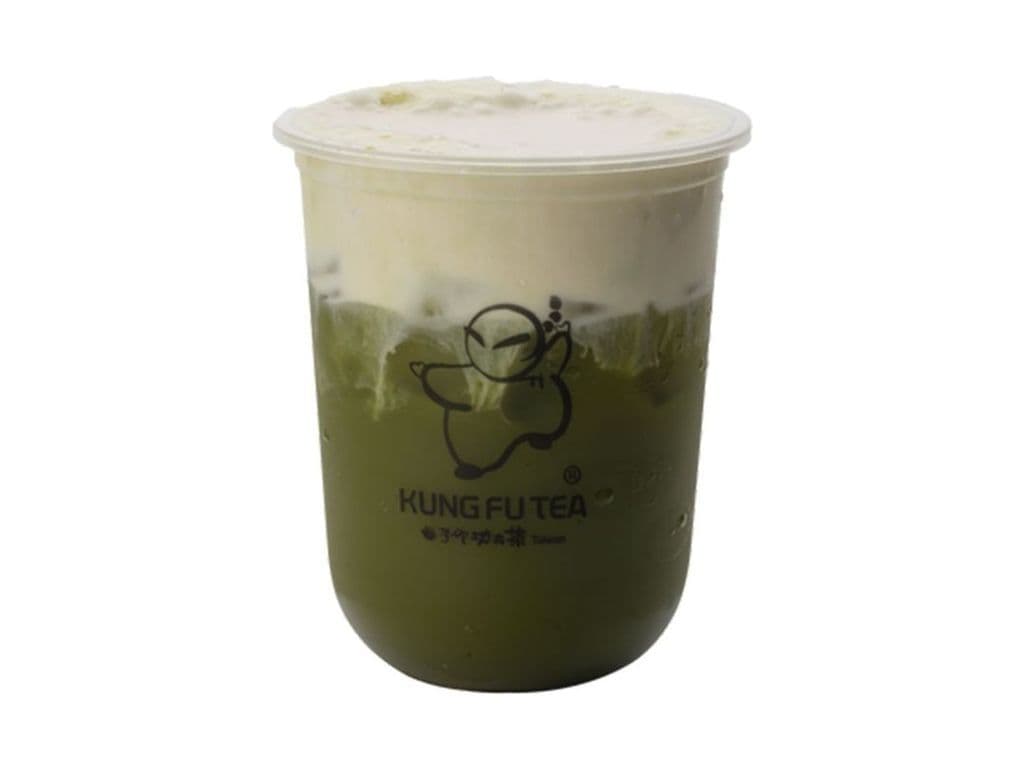 Cheese Milk Foam w/ Matcha