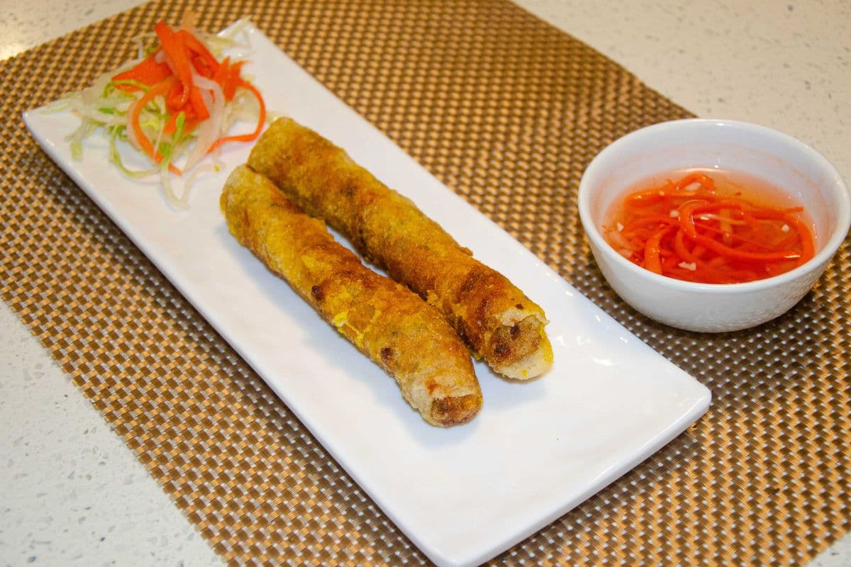 1. Deep Fried Spring Rolls