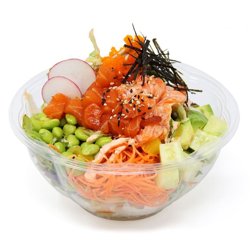 Bol poké au saumon