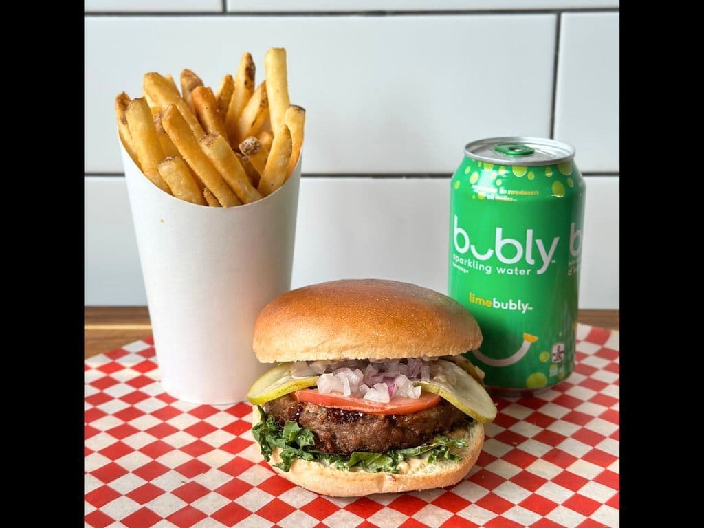 The Guerrilla Burger's O.G. Burger Meal
