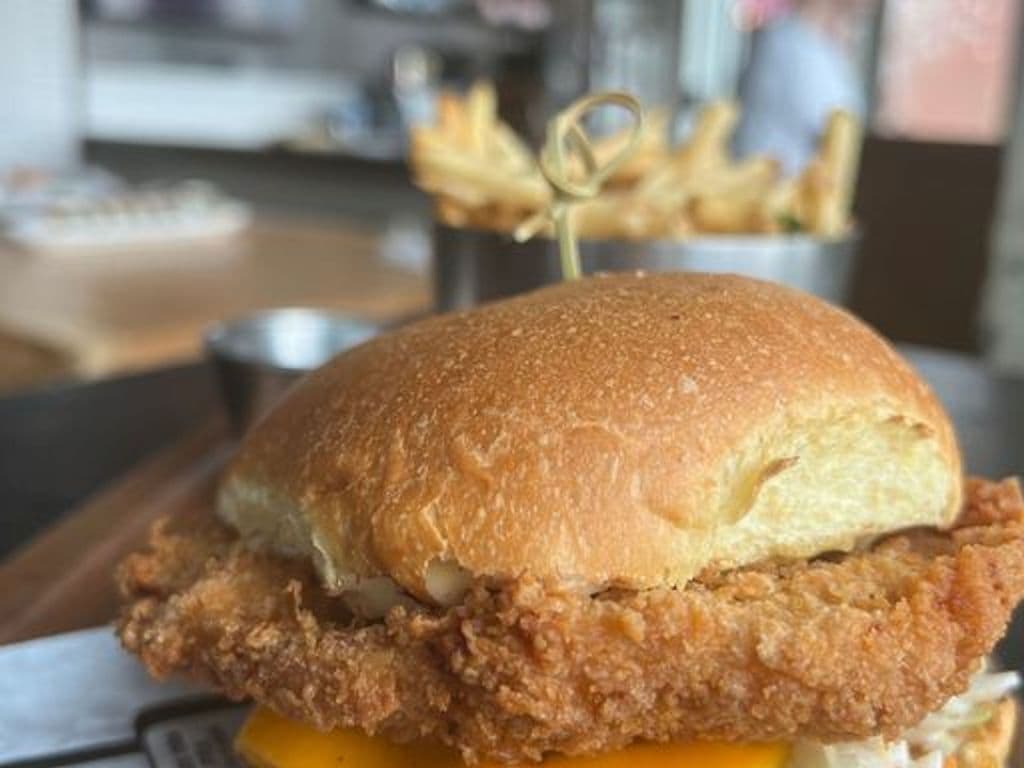 Honey Fried Chicken Sandwich