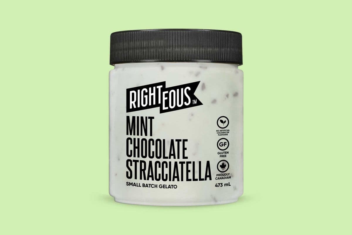 Mint Chocolate Stracciatella Gelato (473mL)