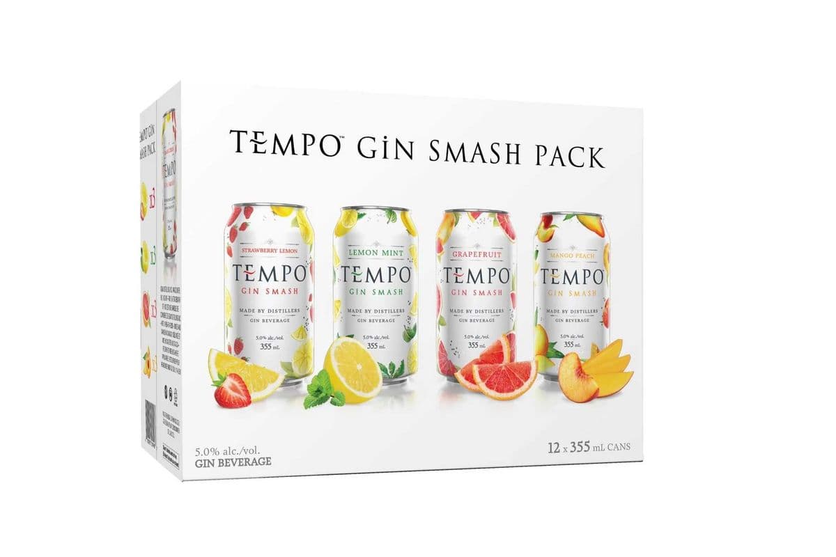 Tempo Gin Smash Pack (12 x 355 ml Cans)