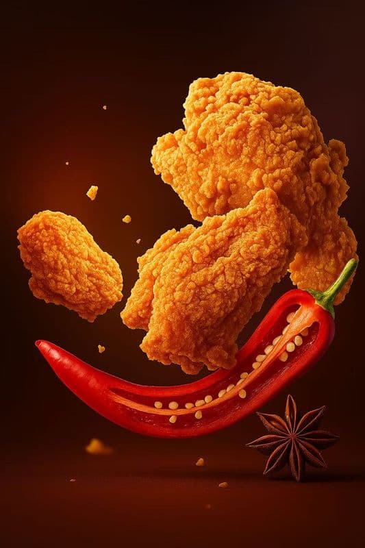 5. Salt and Pepper Fried Chicken Wings / Ailes de poulet frites au sel et poivre