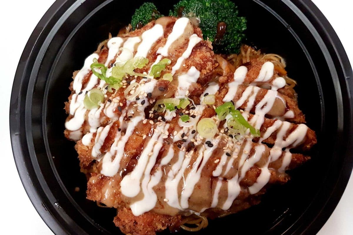 Chicken Katsu(Crispy Chicken) Yakisoba Noodle♦️♦️♦️