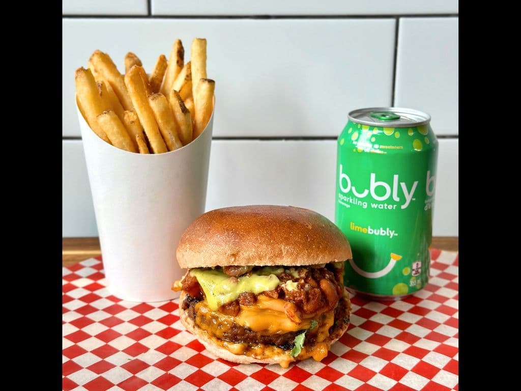 The Punisher Burger Meal