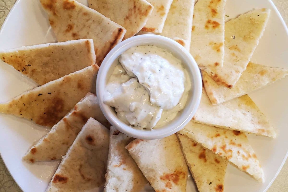 Tzatziki and Pita Bread