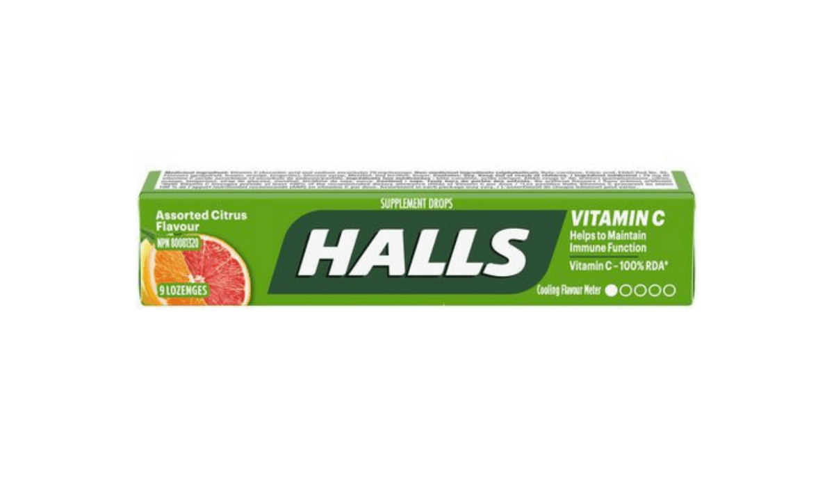 Halls - Vitamine C Agrumes / Vitamin C Citrus