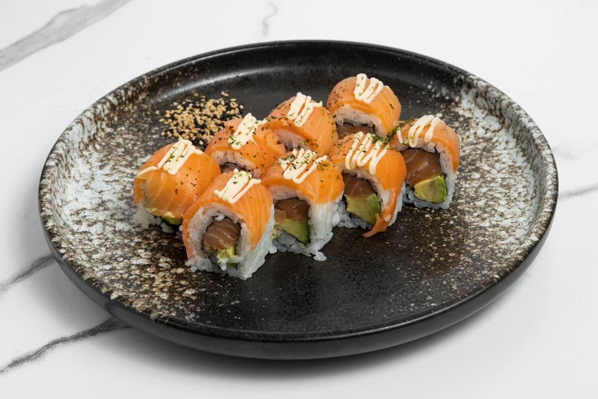 63. Twin Salmon Roll