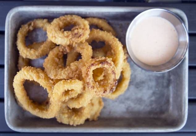 Panko Crusted Onion Rings