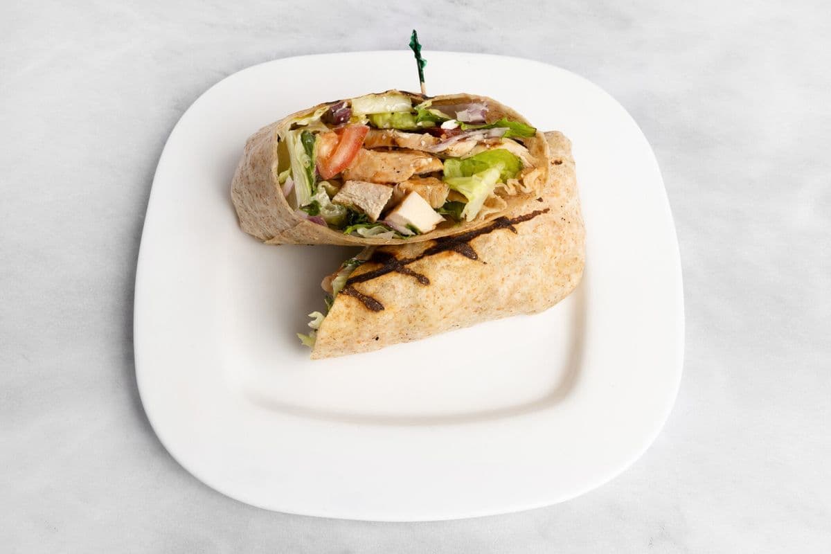 Chicken Greek Wrap