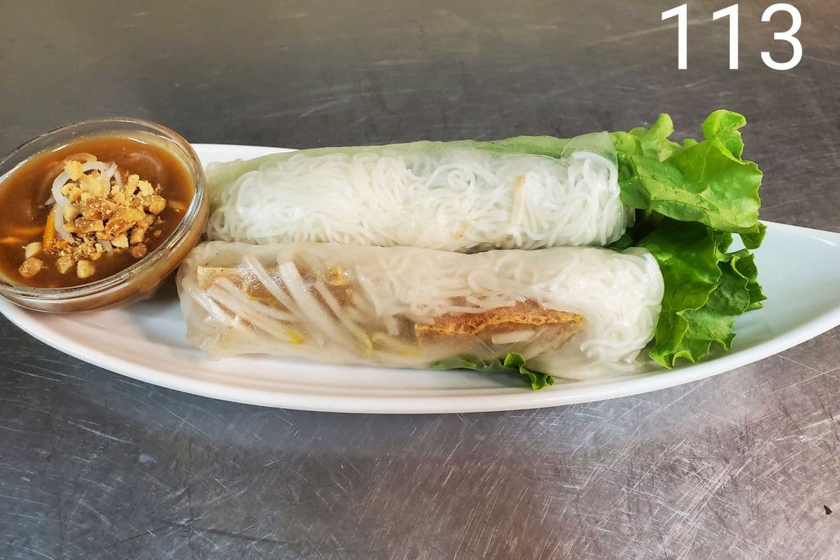 113. Tofu Rolls (Vegan)