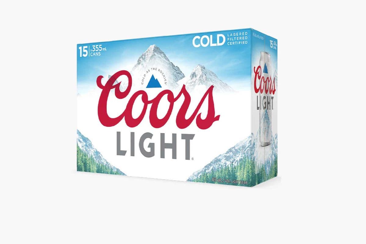 Coors Light (15 x 355 ml)
