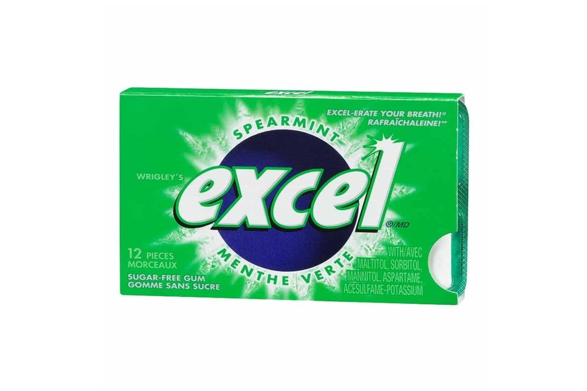 Excel Spearmint Gum