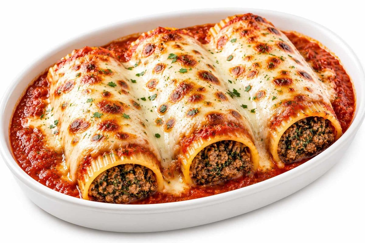 Stuffed Meat Cannelloni (3 pcs)