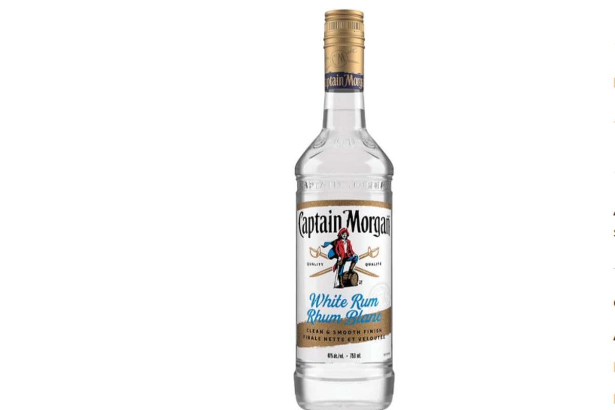CAPTAIN MORGAN WHITE RUM (1 x 750ML)