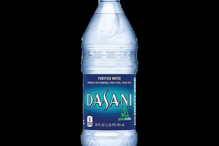Bottle of Dasani