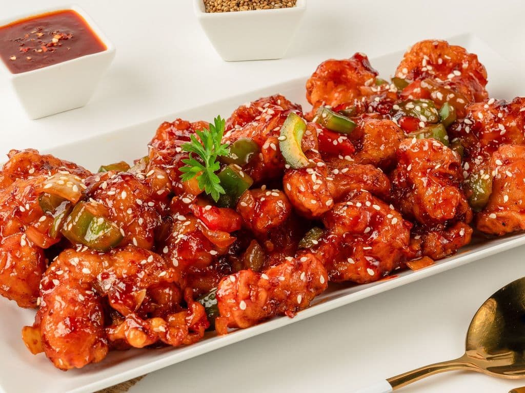 Honey Chili Cauliflower