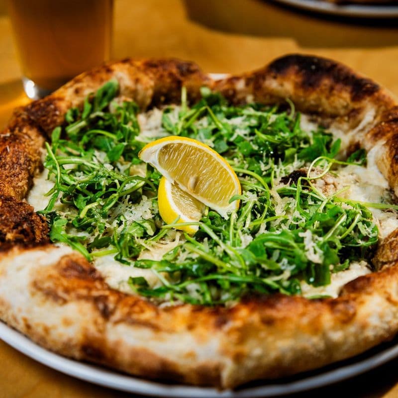 Black Garlic Truffle Pizza