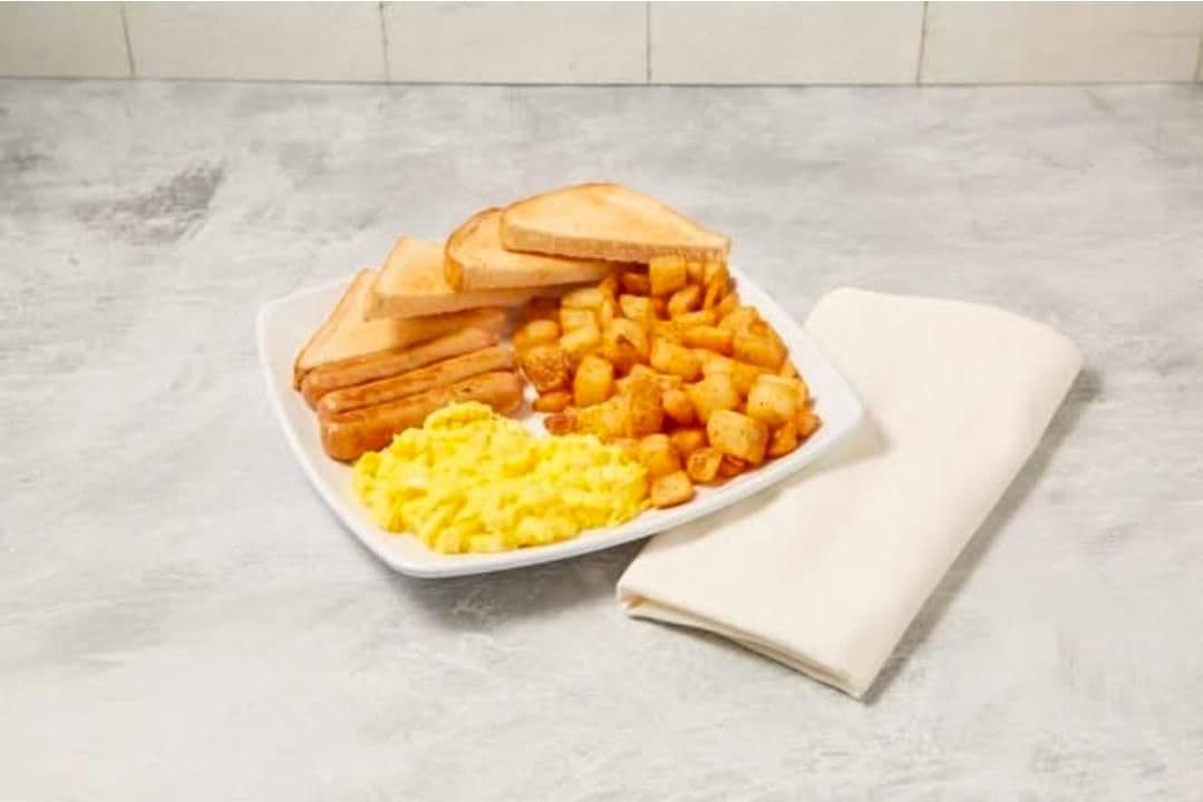 Three Eggs and Sausage