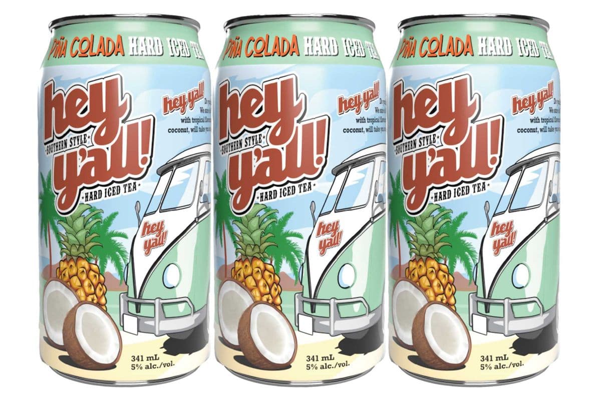 Hey Y'all Hard Iced Tea (6 Cans) (6 x 355 mL)