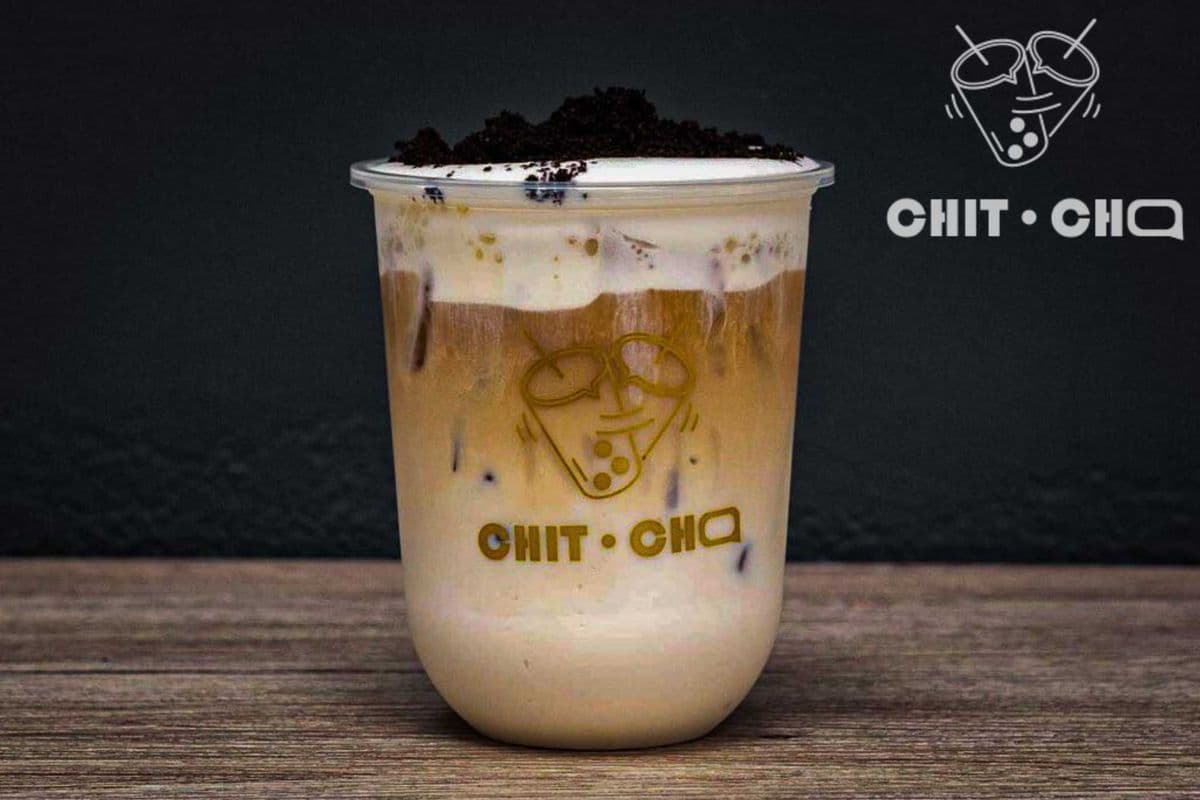 Ice Oreo Milk Tea Mousse