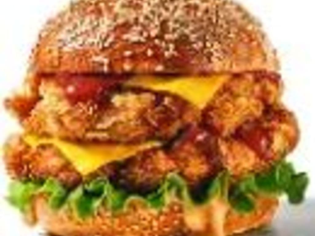 HOT FRIED CHICKEN BURGER